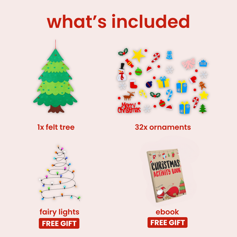 felt christmas tree